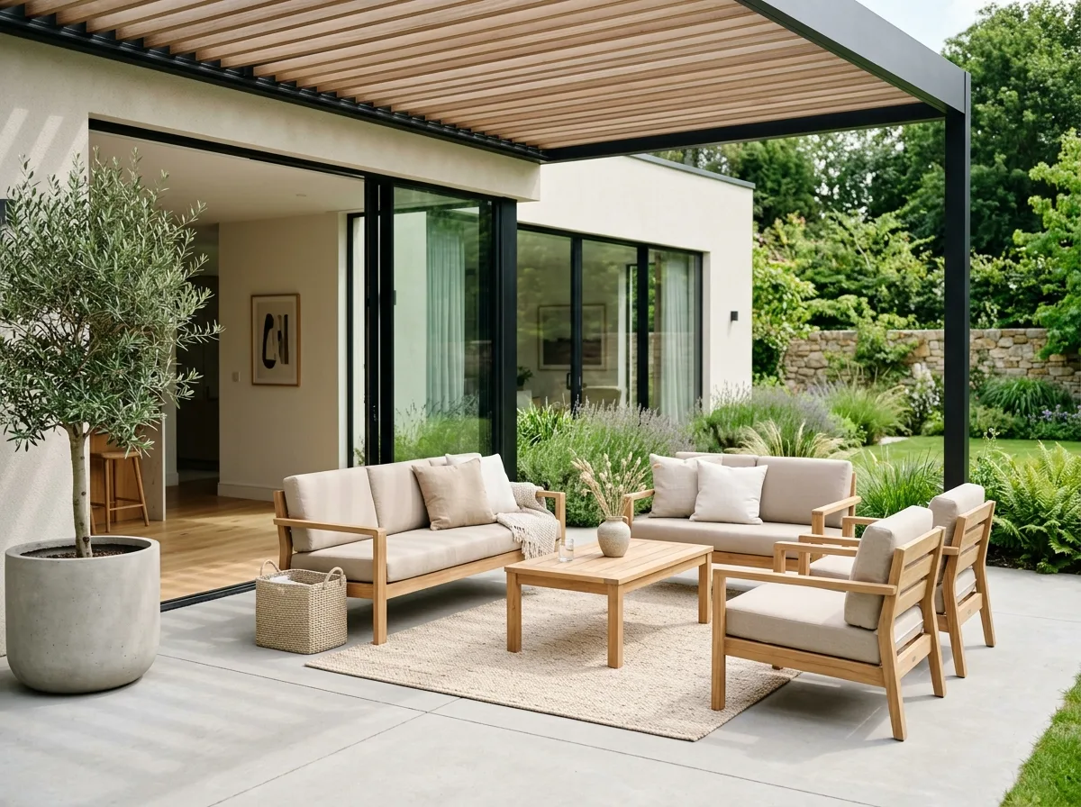 Fire Pit Patio Seating Area for 10 patio set ideas for the perfect backyard oasis
